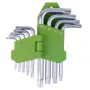 Ключ Alloid изогнутый TORX, 9шт. (HT-0912)