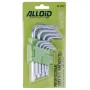 Ключ Alloid изогнутый TORX, 9шт. (HT-0912)