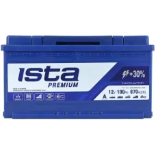 Аккумулятор автомобильный ISTA Premium 100Ah 870A R+ (L5)