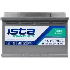 Аккумулятор автомобильный ISTA Standard Plus 77 Аh 720А R+ (L3)
