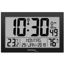 Настенные часы Technoline Black (WS8016 schwarz) (DAS303935)