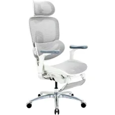 Офісне крісло Sihoo C300 LITE V2, White, з підставкою для ног (C300-LITE-V2-B102-JT)