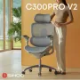 Офисное кресло Sihoo C300 PRO V2, White (C300-PRO-V2-B102)