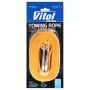 Трос буксировочный Vitol 3т стрічка 46мм х 4,5м жовтий (TP-205-3-1)