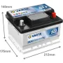 Аккумулятор автомобильный Varta Akumulyator Varta Silver Dynamic/SLI 35Ah Ev (-/+) (520EN) (d212*sh175*v140) AUX1 (535106052)