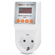 Реле напруги REAL-EL VR-107P, white (EL122300008)