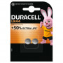 Батарейка Duracell LR44 1.5V спеціалізована лужна типу таблетка, 76A/A76/V13GA, 2шт. в упаковці (5000394504424 / 5007795)