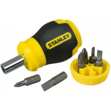 Набір викруток Stanley Multibit Stubby з 6 змінними бітами (0-66-357)