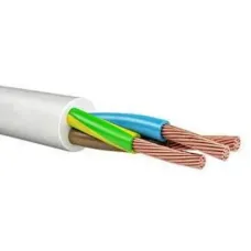 Кабель силовий ЗЗКМ 3х2.5 кв.мм гнучкий, мідний, 100м (ПВС 3x2,5 ECG / 705801)