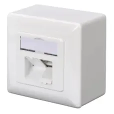 Комп'ютерна розетка Digitus 2xRJ45 FTP, для відкритої проводки (DN-9002-N)