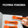Батарейка Duracell для слуховых аппаратов размер 13, 6 шт. в упаковке (5004322)