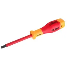Викрутка Tolsen Premium діелектрична VDE шестигранна H 5.0х75 мм (V31005)
