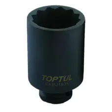 Торцева головка Toptul 12-гранна ударна довга 1/2