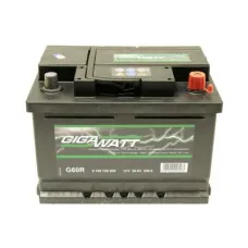 Акумулятор автомобільний GigaWatt 60А (0185756009)