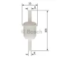 Фільтр паливний Bosch 0 450 904 058