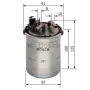 Фильтр топливный Bosch 0 450 906 426