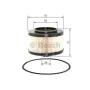 Фільтр паливний Bosch F 026 402 083