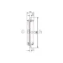 Фільтр паливний Bosch F 026 402 095