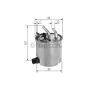 Фильтр топливный Bosch F 026 402 096