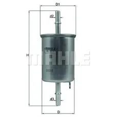 Фильтр топливный Mahle KL573