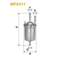 Фільтр паливний Wixfiltron WF8311