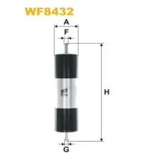 Фільтр паливний Wixfiltron WF8432