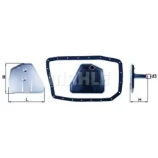Трансмісійний фільтр Mahle HX162D