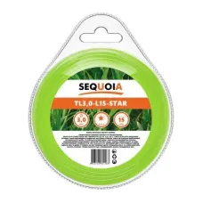 Жилка косильна SEQUOIA 2.4 мм * 15 мм, зірка (TL2.4-L15-Star)