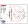 Тормозной диск Brembo 09.8969.20
