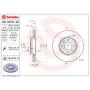 Тормозной диск Brembo 09.9078.20