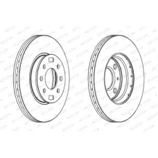 Гальмівний диск FERODO DDF1603
