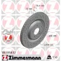 Тормозной диск ZIMMERMANN 100.3358.52