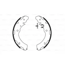 Тормозные колодки Bosch 0 986 487 758
