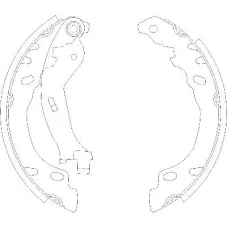 Тормозные колодки REMSA 4158.00