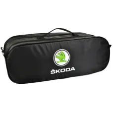 Сумка-органайзер Poputchik в багажник Skoda чорна (03-108-2Д)