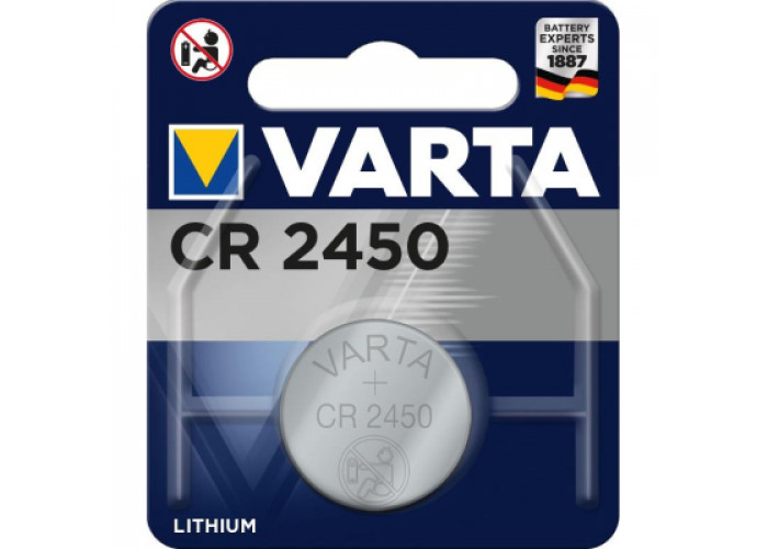 Батарейка Varta CR2450 Lithium (06450101401)