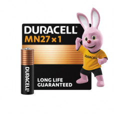 Батарейка Duracell MN27 12V спеціалізована лужна, A27/27A/V27A/8LR732, 1 шт. в упаковці (5007388)