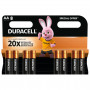 Батарейка Duracell AA лужні 8 шт. в упаковці (5000394006522 / 81417083 / 81480361)